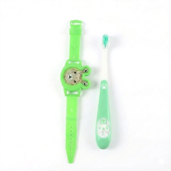 Brush-with-Watch-06.jpg Kids Toothbrush and Cartoon Watch Toy Set