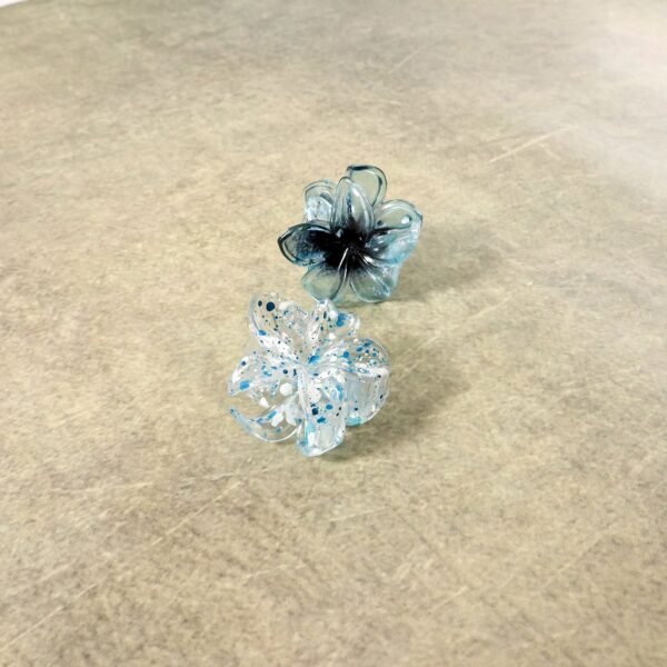 Elegant Floral Design Hair Clip (1 Piece, Mix Color)