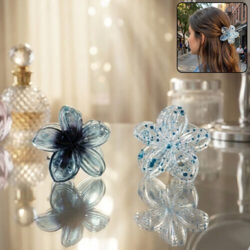 Butterfly-WOSKU-01.jpg Elegant Floral Design Hair Clip (1 Piece, Mix Color)
