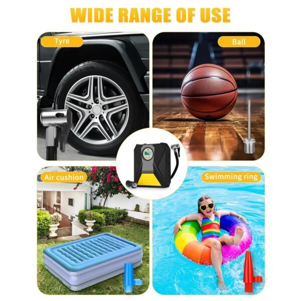 CarCompressor-08.jpg Mini Digital Portable Car Tyre Air Compressor - (1 Pc)
