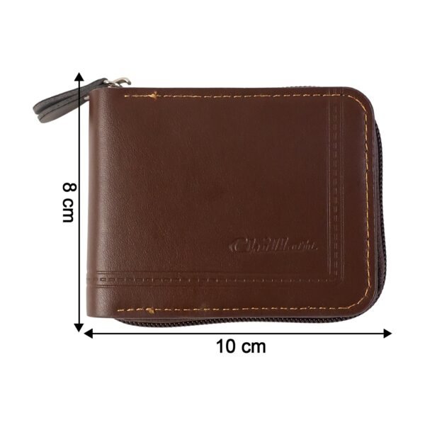 Premium Zip-Around Card Holder Wallet (1 Pc)