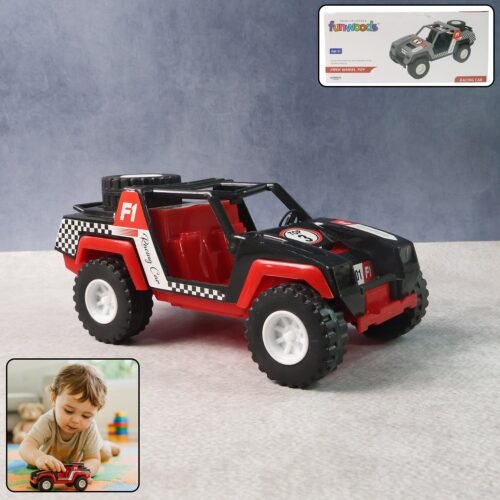 Cartoy-WOSKU-01.jpg Funwoods Free-Wheel Racing Jeep Toy Car - (1 Pc)