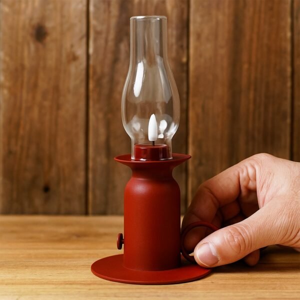 CastleLamp-05.jpg Vintage Style Plastic Candle Light LED Lamp (1 Pc)