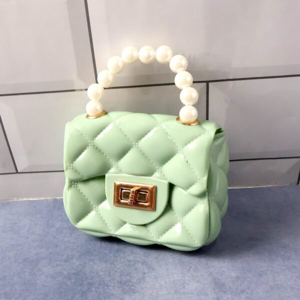 ChainLadiesBags-02_38c984b2-d613-4f44-adbe-0bd8f665ed8f.jpg Elegant Quilted Mini Handheld & Sling Fashion Handbag (1 PC)
