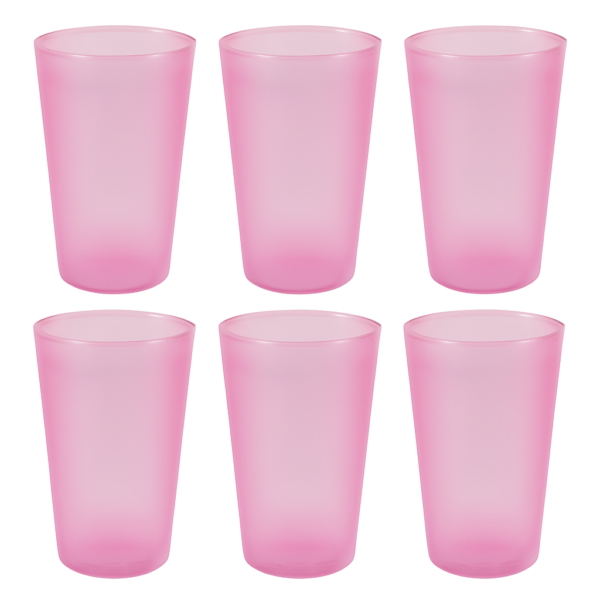 Large Glass Set – for Kitchens & Offices, Perfect for Water & Beverages (6-Piece)