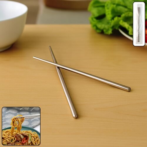 ChopStick-WOSKU-01.jpg Premium Stainless Steel Reusable Chopsticks (2 Pc)