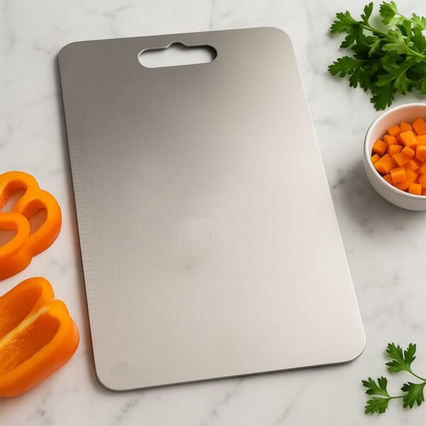 Chopping-Board-01.jpg Stainless Steel Vegetable & Fruit Cutting Chopping Board (31×20 Cm / 1 Pc)