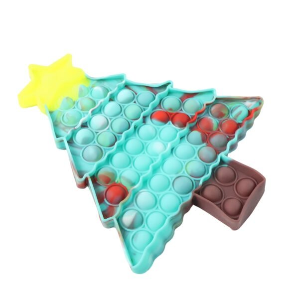 Premium Tree Shape Silicone Pop It Fidget Toy (1 Pc)