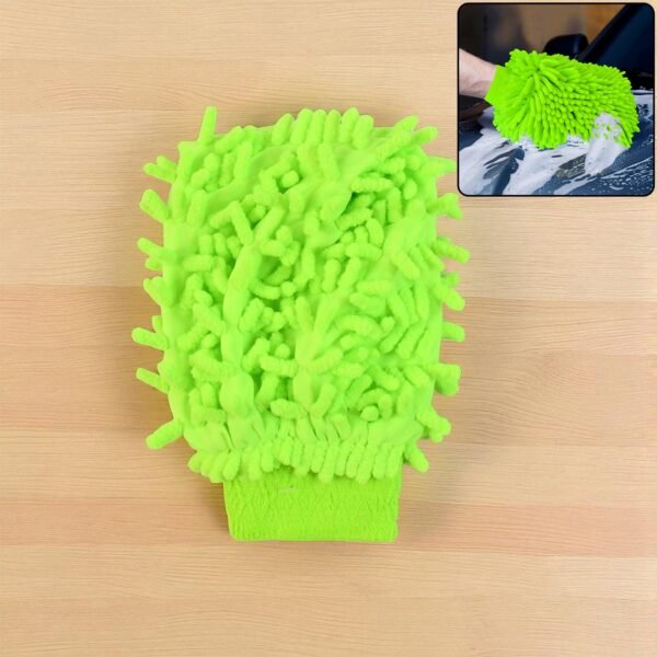 Microfiber Car Wash Glove Mitt For Car,Bike,Home & Surface