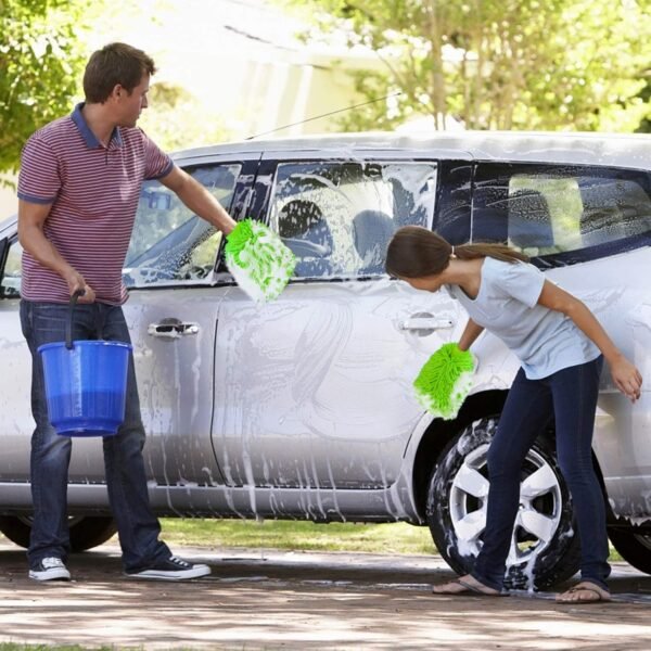 Microfiber Car Wash Glove Mitt For Car,Bike,Home & Surface