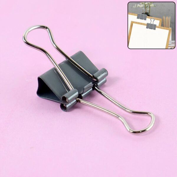 Clips-01.jpg Heavy-Duty Foldback Binder Clip - (1 Pc)