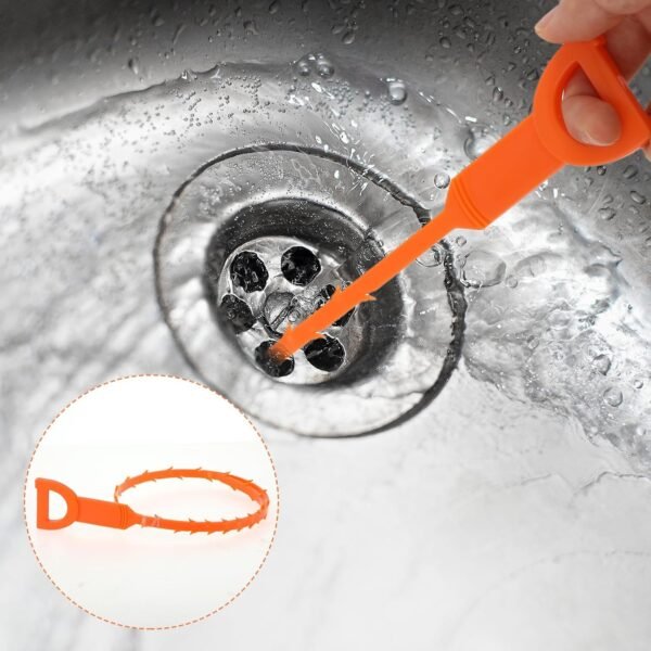 ClogRemover-06.jpg Flexible Sink & Drain Cleaning Stick – 50 cm Long (Pack of 3)