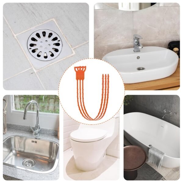 ClogRemover-08.jpg Flexible Sink & Drain Cleaning Stick – 50 cm Long (Pack of 3)