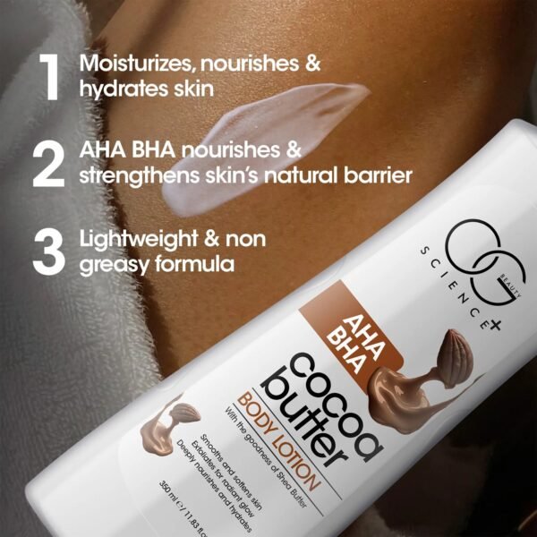 OG Beauty Science Cocoa Butter Body Lotion (350ML / 1 Pc)