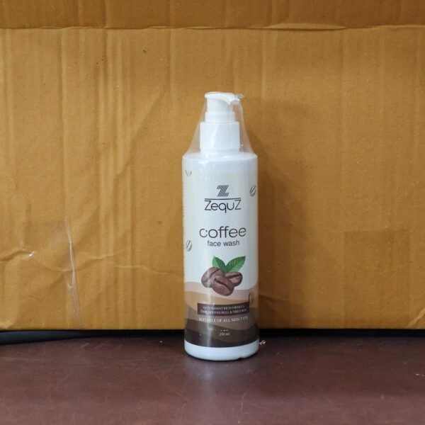 CoffeeFaceWash-live.jpg Zequz Coffee Face Wash - (1 Pc / 250 ML)