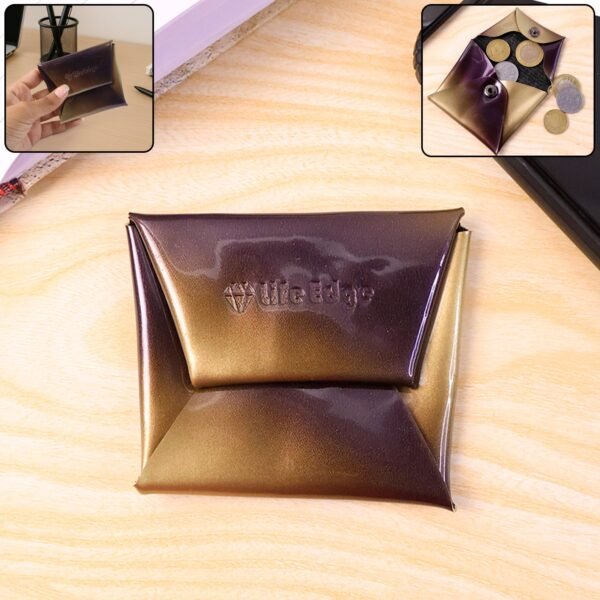 Coin-Purse-01.jpg Premium Foldable PU Leather Coin Pouch (1 Pc)