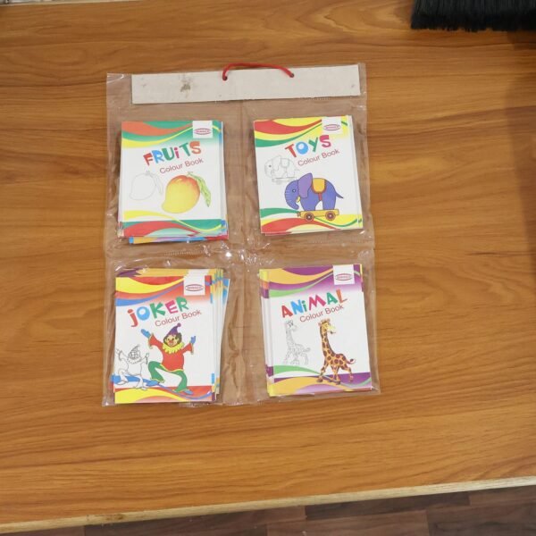 Kids Educational Colouring Book Set (40 Pieces Set)