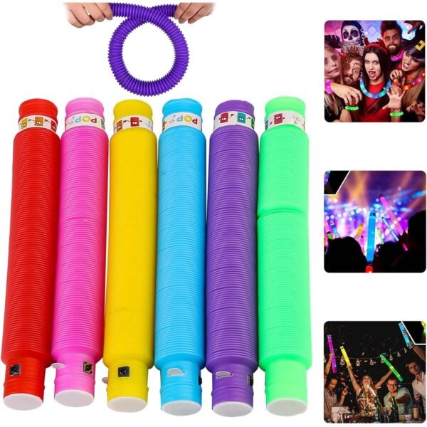Colourful-Tubes-Sensory-04.jpg LED Glow Pop Tube Fidget Toy (Mix Color / 1 Pc)