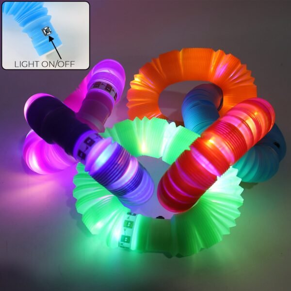 Colourful-Tubes-Sensory-09.jpg LED Glow Pop Tube Fidget Toy (Mix Color / 1 Pc)
