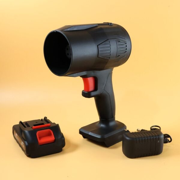 CordlessLeafBlower-05.jpg High-Power Cordless Leaf Blower Fan with Rechargeable Battery (1 Pc)