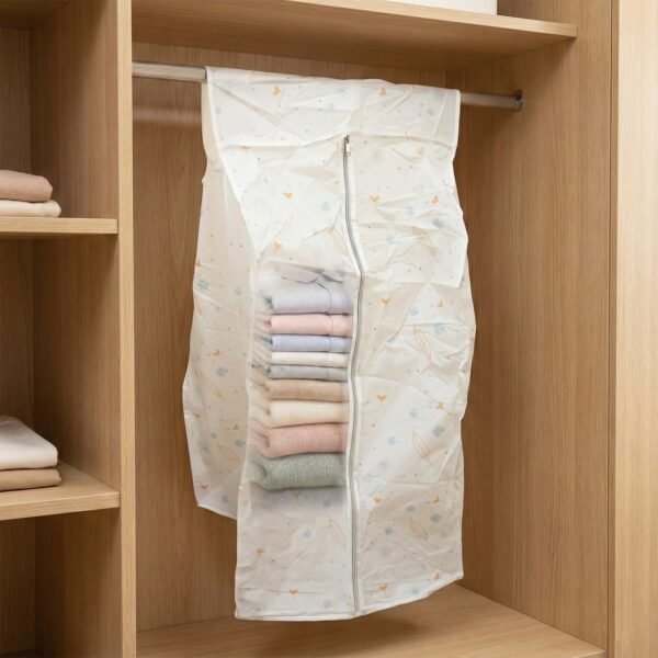 Breathable Hanging Garment Storage Cover  (1 Pc / Mix Design)