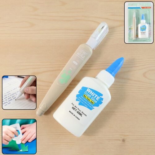 Multipurpose Craft Glue & Correction Pen Combo (1 set)