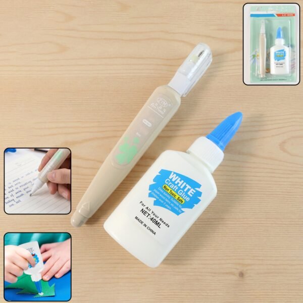 CraftGlueCombo-WOSKU-01.jpg Multipurpose Craft Glue & Correction Pen Combo (1 set)