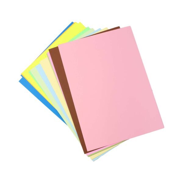 A4 Size Colored Craft Paper Sheets (24 Pc)