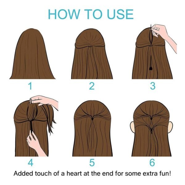 CrochetHook-05.jpg Heart-Shaped Hairpin Set (2 Pcs)