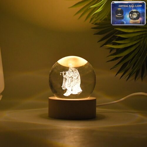 Crystal-Ball-Lamp-01.jpg 3D Crystal Ball lamps for Bedroom 3D Lamps for Home Decoration 3D Crystal Ball Night Light Gifts for Women Gifts for Men Room Decor Items for Bedroom for Friend and Family (1 Pc)