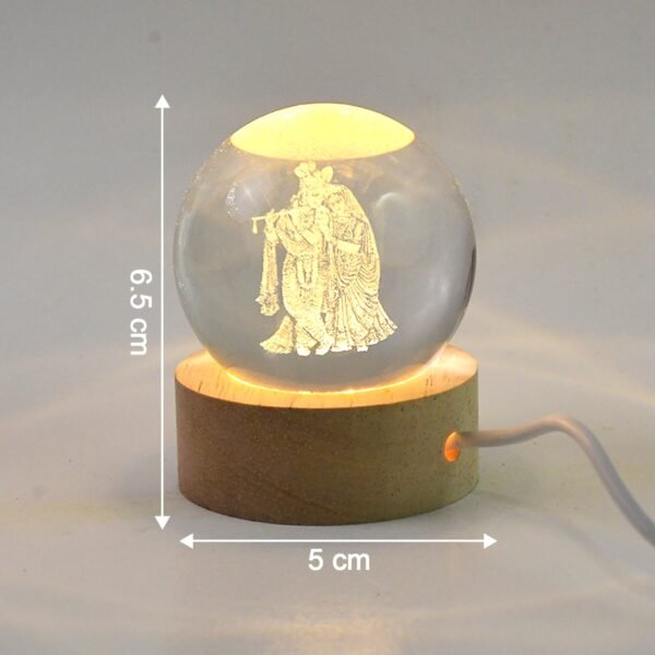 Crystal-Ball-Lamp-06.jpg 3D Crystal Ball lamps for Bedroom 3D Lamps for Home Decoration 3D Crystal Ball Night Light Gifts for Women Gifts for Men Room Decor Items for Bedroom for Friend and Family (1 Pc)