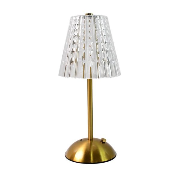 Crystal-Table-Lamp-05.jpg Premium Elegant Shade Crystal Table Lamp (1 Pc)