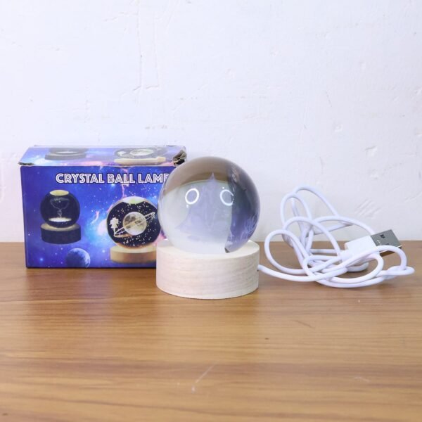 CrystalBall-Liveimage_eed03b19-9288-4c32-a0c1-1565d507420f.jpg 3D Crystal Ball lamps for Bedroom 3D Lamps for Home Decoration 3D Crystal Ball Night Light Gifts for Women Gifts for Men Room Decor Items for Bedroom for Friend and Family (1 Pc)