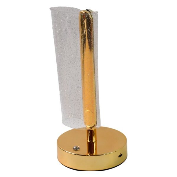 CrystalLamp2-04.jpg Crystal Table Lamp Sparkle Design Golden Base LED Decorative Bedside Lamp