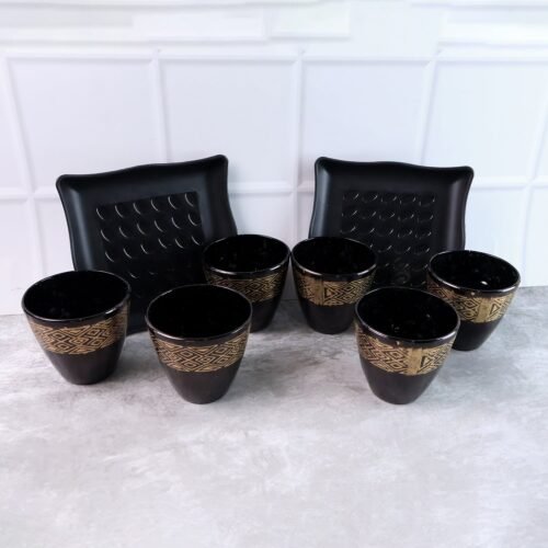 Cup-set-01_f8c1303f-7d84-47a0-9cfe-c66839c2b256.jpg 2 Bowl & 6 Glass Snake Set ( 8 Pc Set )