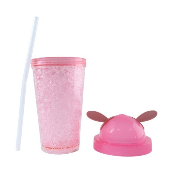 Cute Bunny Ear Design  Tumbler Sipper Bottle (500 ML, 1 Pc)