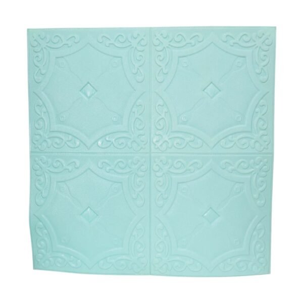 CyanWallaper2-04.jpg Wallpaper 3D Foam Wallpaper Sticker Panels (70 x 70 Cm / 1 Pc)