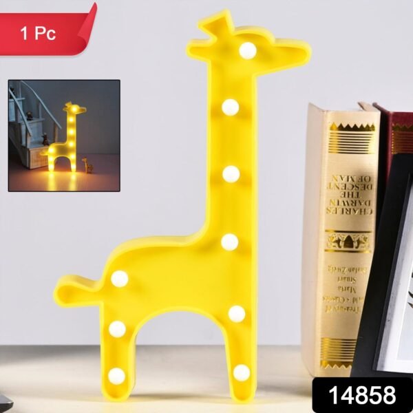 DD14526no7.jpg Giraffe Shape LED Decorative Night Light (1 Pc)