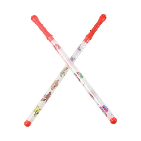 2 Piece LED Dandiya Sticks Set – Color Changing Light-Up