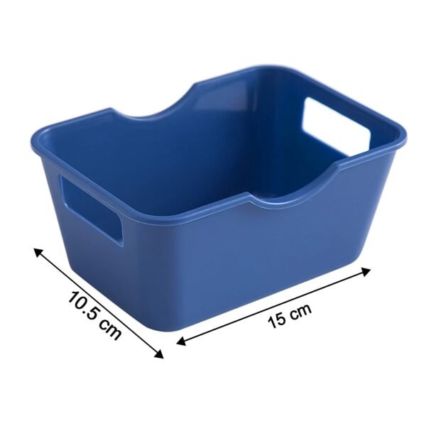 Multi-Purpose Storage Basket Organizer (15 x 10.5 cm, 1 Pc)