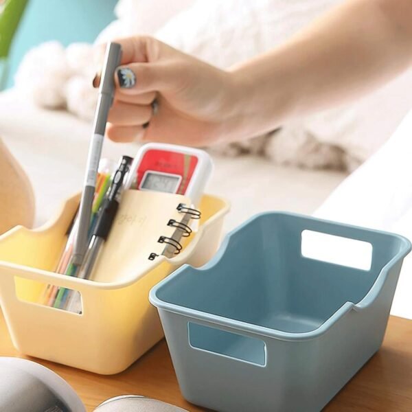 Desktop-Storage-Box-02.jpg Multi-Purpose Storage Basket Organizer (15 x 10.5 cm, 4 Pc)