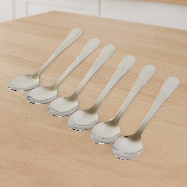 Supermom Diamond Stainless Steel Dining Spoon (6 Pc / Set)