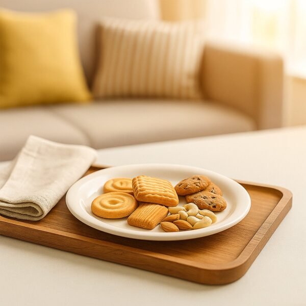 DinnerPlate-02.jpg Plastic Round Dinner / Serving Plate – 19 cm (1 Pc)