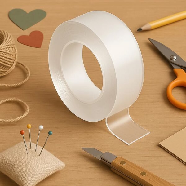 Strong Transparent Double-Sided Nano Adhesive Tape
