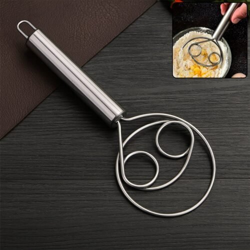 Dough-Whisk-01.jpg Stainless Steel Danish Dough Whisk - (1 Pc / Big)