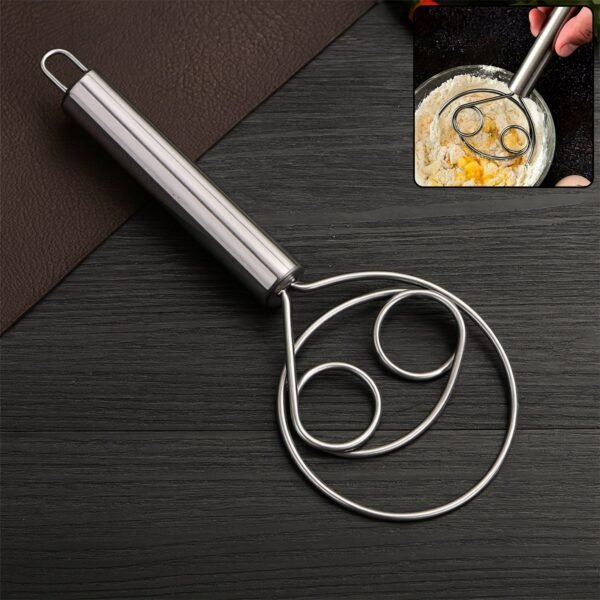 Dough-Whisk-01.jpg Stainless Steel Danish Dough Whisk - (1 Pc / Big)