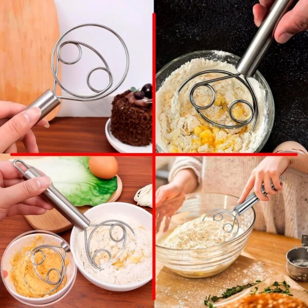 Dough-Whisk-02.jpg Stainless Steel Danish Dough Whisk - (1 Pc / Big)