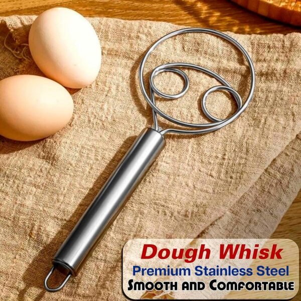 Dough-Whisk-03.jpg Stainless Steel Danish Dough Whisk - (1 Pc / Big)