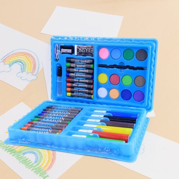 42-Piece Complete Kids Art & Craft Stationery Set