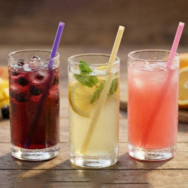Reusable Drinking Straw for Cold (1 Pc, Mix Colour)